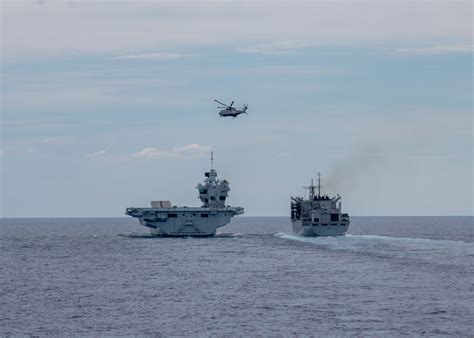 Britain S Largest Warship Hms Prince Of Wales Makes Virginia Temporary Homeport During East