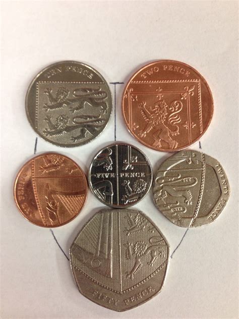 British Coins Come Together To Make A Shield Pretty Cool Pics