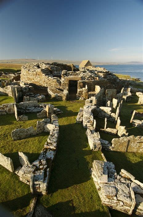 Broch Of Gurness Orkney Monuments Ruins Scotland Castles