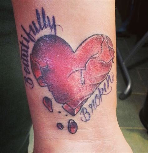 Broken Heart Tattoos Designs Ideas And Meaning Tattoos For You