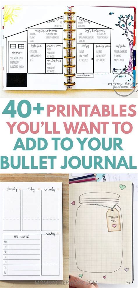 Bullet Journal Free Printables