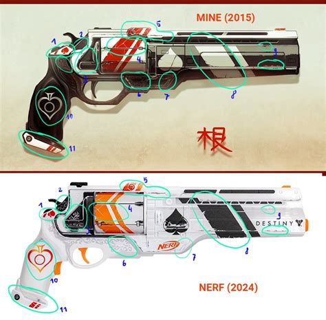 Bungie Accused Of Stealing Destiny 2 Fan Art For Ace Of Spades Nerf Replica