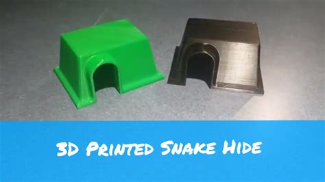 Burrow Snake Hide 3D Print Design