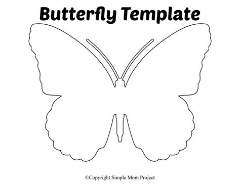 Butterfly Paper Cut Out Patterns Sketch Coloring Page