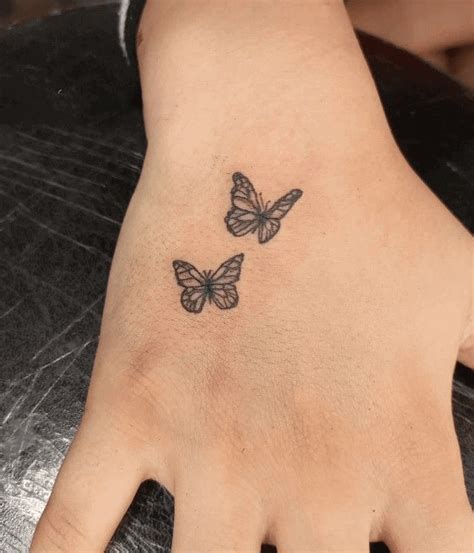 Butterfly Tattoo Small Butterfly Tattoo Butterfly Hand Tattoo Butterfly