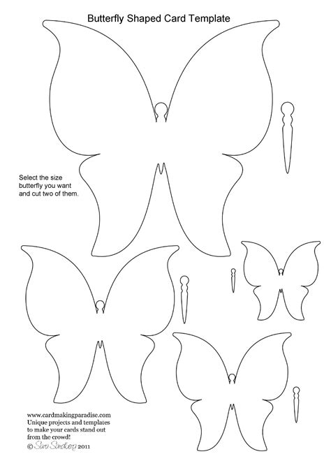 Butterfly Templates To Print Free