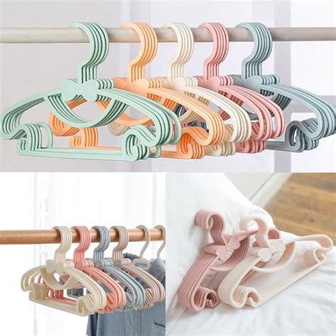 Buy 2Pcs Kids Clothes Hangers Portable Multifunction Hook Drying Rack