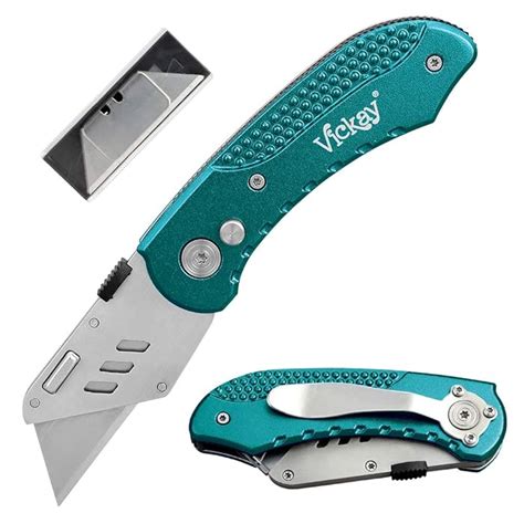 Buy Box Cutter Knife Utility Knife With 5 Sk5 Quick Change Blades