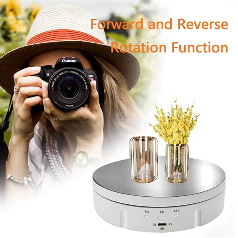 Buy Cdiytool Electric Rotating Turntable For Photography 360 Degree Motorized Rotating Stand