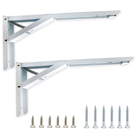 Buy Folding Shelf Brackets Heavy Duty Stainless Steel Locking Bracket