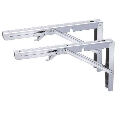 Buy Folding Shelf Brackets Max Load 440Lb Folding Shelf Hinge Wall Ed