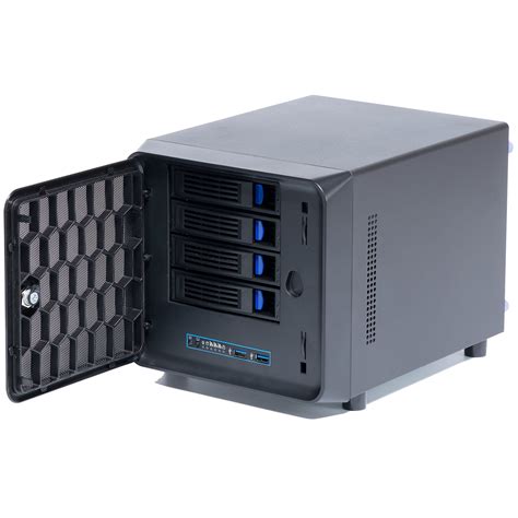 Buy Kcmconmey 4 1 Bay Diy Nas Case 4 X 2 5 3 5 Tray 1 X 2 5 Internal Bay Mb Itx Psu