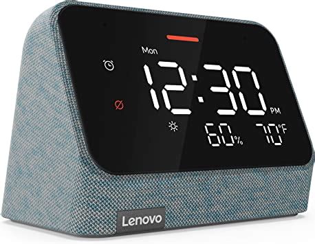 Buy Lenovo Smart Clock Essential With Alexa Built In Digital Led With Auto Adjust Brightness