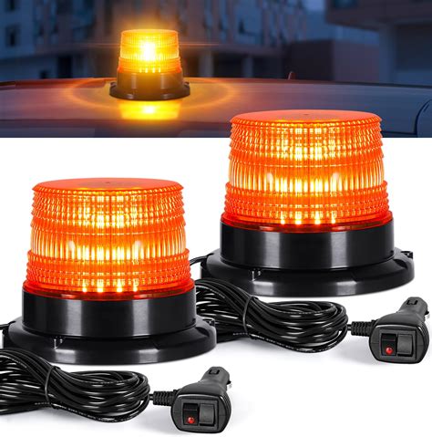 Buy Linkitom Led Strobe Light 12V 24V Amber 40 Led Warning Safety