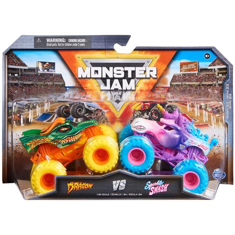 Buy Monster Jam Official Alien Invasion Vs Bakugan Dragonoid Die Cast Monster Trucks 1 64