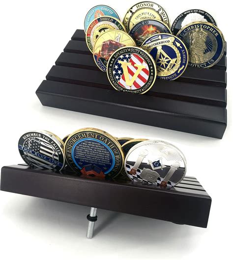 Buy Olsainny Sudopo Educates 4 Row Challenge Coin Holder Stadium Coin