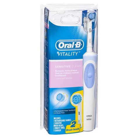 Buy Oral B Vitality Sensitive Clean Electric Toothbrush Online At Chemist Warehouse