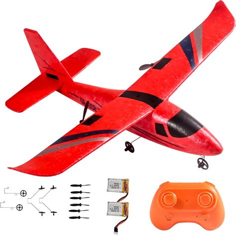 Buy Ottcctoy Rc Plane Remote Control Airplane 2 4Ghz Diy 2 Channels