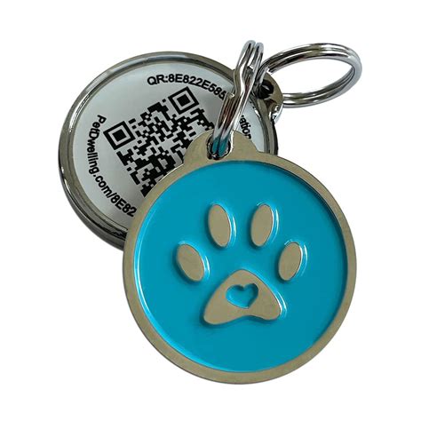 Buy Pet Dwelling 2D Qr Code Pet Id Tag Dog Tags Cat Tags Online