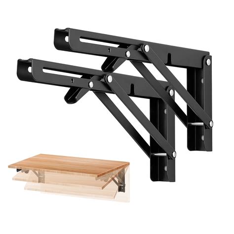 Buy Ravintefolding Shelf Brackets Heavy Duty Shelf Brackets Matte