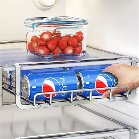 Buy Soda Can Storage For Refrigerator Hanging Soda Can Organizer