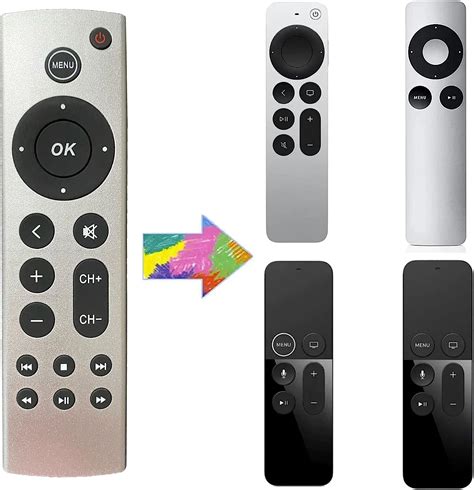 Buy Universal Replacement Remote For Apple Tv 4K Gen 1 2 3 4 Hd A2843