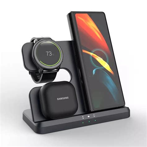 Buy Wireless Charging Station For Samsung 3 In 1 Wireless Charger