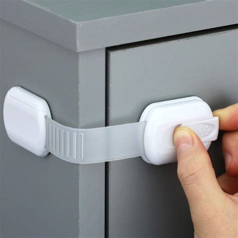 Cabinet Locks Child Safety Latches Quick And Easy Adhesive Baby