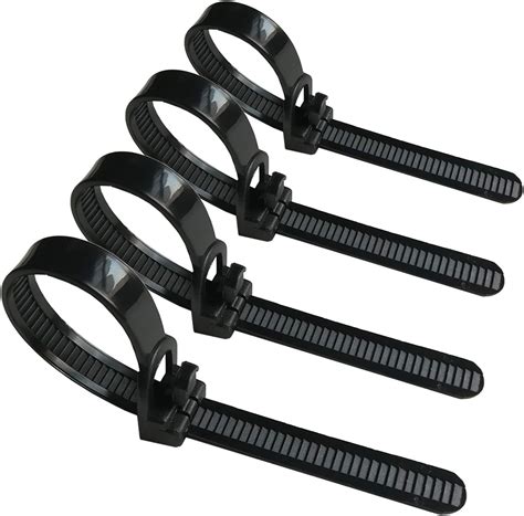 Cable Ties Heavy Duty Cable Ties Reusable Loop Cable Tie Pack Of