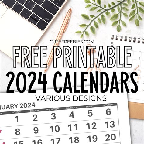 Calendar 2024 Printable Free