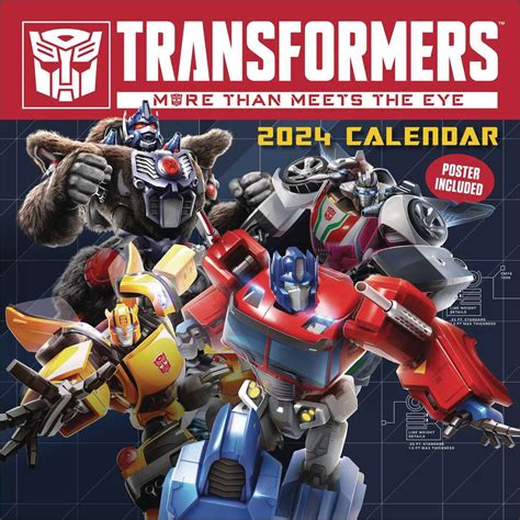 Calendar 2024 Transformers