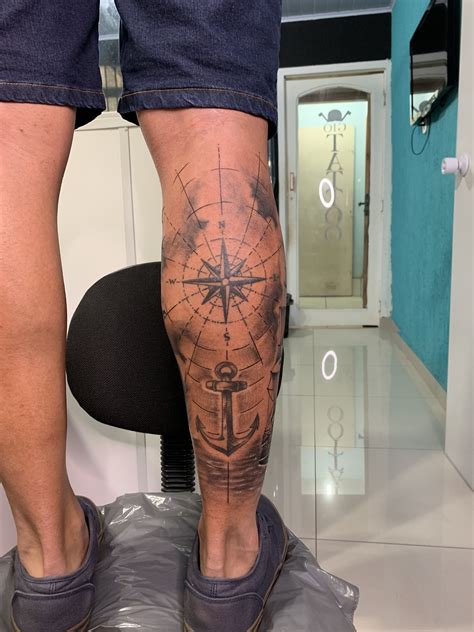 Calf Tattoo Ideas For Guys Photos