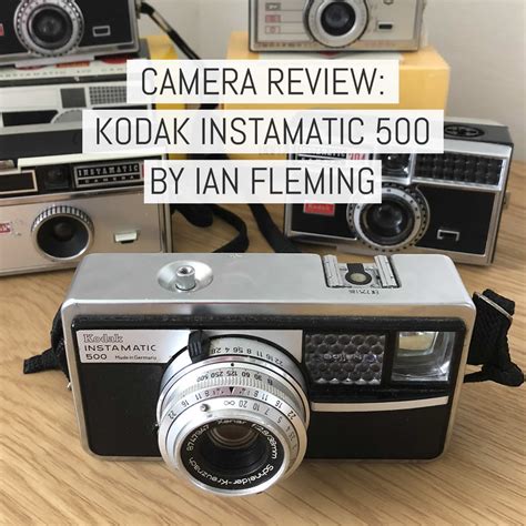 Camera Review The Kodak Instamatic 500 Or Why I Love 126 Format Film Emulsive