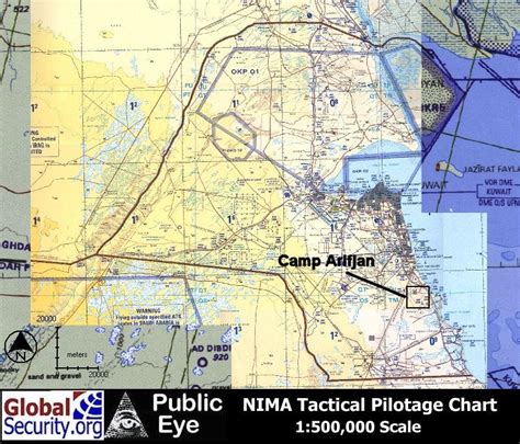 Camp Arifjan Base Map Kuwait Military Installation