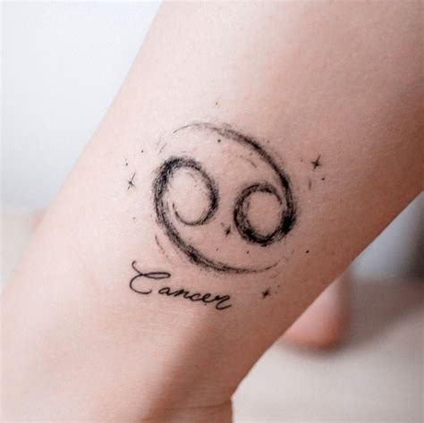 Cancer Zodiac Symbol Tattoo Design Ideas and Inspiration