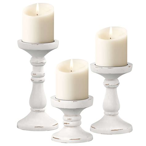 Pillar Candle Holders for a Warm Ambiance