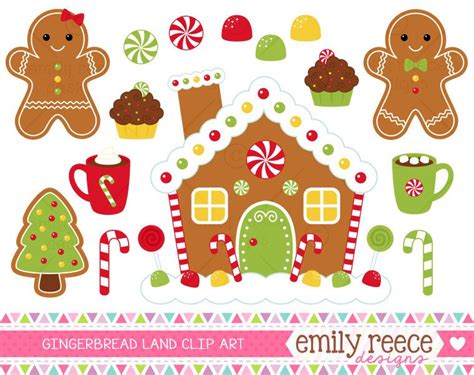 Candy Gingerbread House Printable Templates