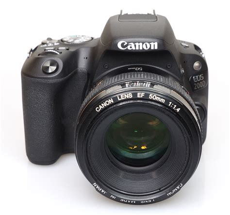 Canon Eos 200D Rebel Sl2 Review Ephotozine