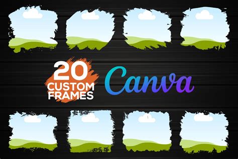 Canva Frame Template