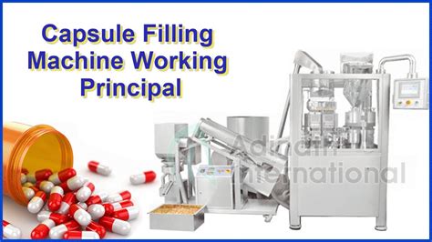 Capsule Filling Machine Working Principal Functional Principle Capsule