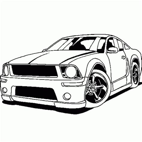 Car Coloring Pages 16 Free Unique Car Coloring Sheets