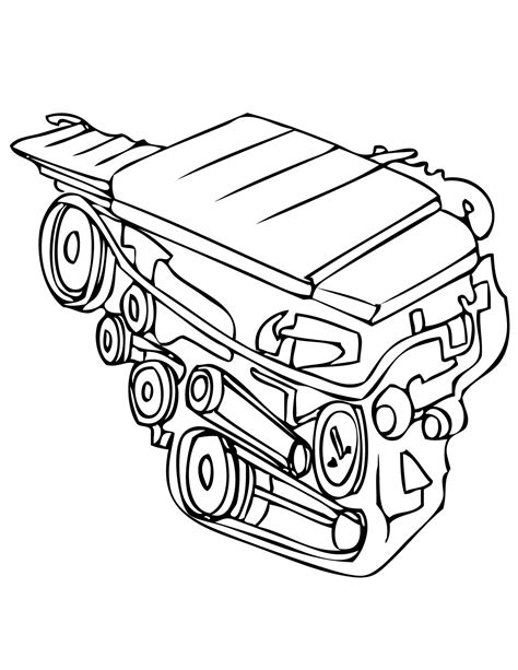 Car Parts Coloring Pages At Getcolorings Com Free Printable Colorings Pages To Print And Color