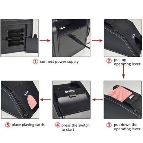 Card Shuffling Machine Electric Device Vernier Store