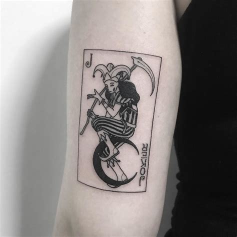 Cards Of A Joker Big Tattoo Tattoo Studio Skull Tattoo