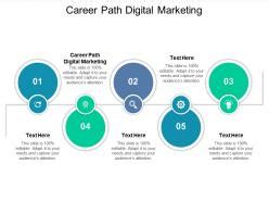 Career Path Digital Marketing Ppt Powerpoint Presentation Infographics Outline Cpb Presentation Graphics Presentation Powerpoint Example Slide Templates