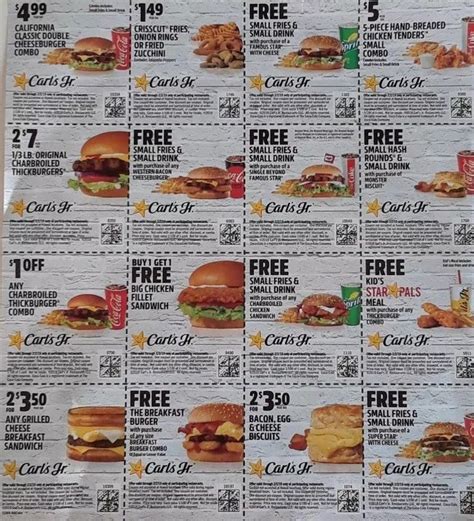 Carl's Jr Coupons Printable: Save Big Now