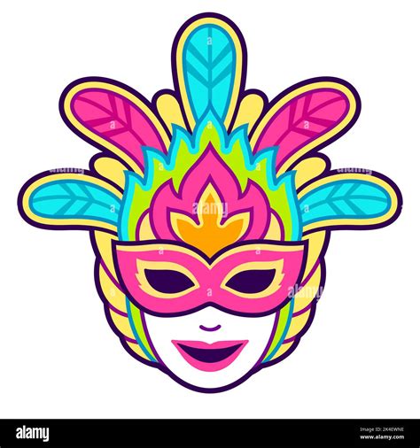 Carnival Mask For Masskara Festival Stock Illustration Download Image Now Carnival