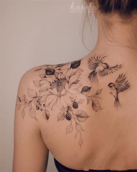 Carolina Szyma Ska En Instagram Shoulder Tattoos For Women