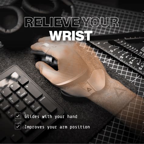 Carpio 2 0 Ergonomic Mouse Wrist Rest Deltahub