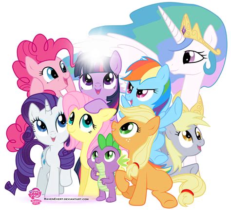 Cartoon Characters My Little Pony Friendship Is Magic